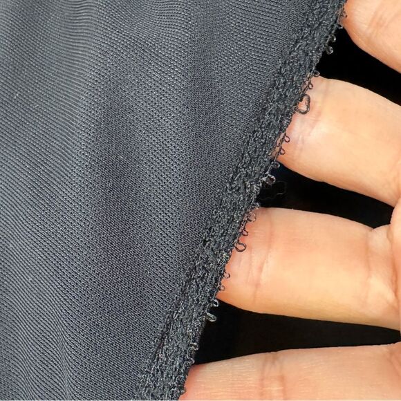 Yigal Azrouel Black Lace Sleeve Wrap Midi Dress 2 - Picture 7 of 13